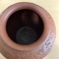 信楽焼　花瓶の画像