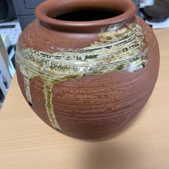 信楽焼　花瓶
