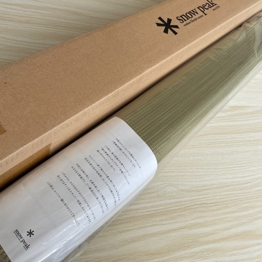 希少(新品・未使用)スノーピーク スタンプラリー　ござ