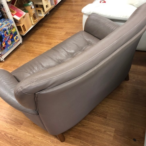 2人掛けソファー アウトレット 合皮 売ります！取りに来れる方限定？