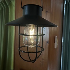ソーラー LED ヴィンテージ タングステン ランタンの画像