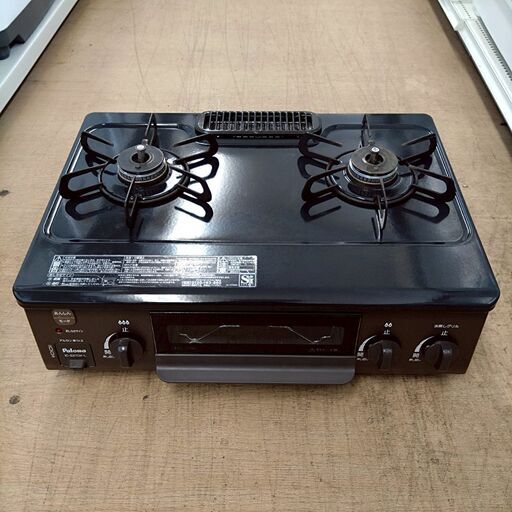 パロマ/PAROMA ガスコンロ IC-S37DX-L 2021年製 都市ガス ガステーブル