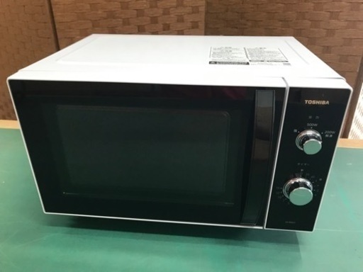 □中古品 TOSHIBA 東芝 電子レンジ ER-WM17(W) 2022年製
