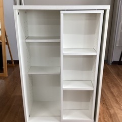 本棚（スライド式）【町田市再生家具】0327の画像