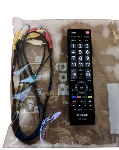 ❷東芝40型（TOSHIBA 品名 液晶カラーテレビ 形名 40B