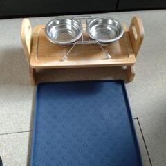 ドギーマン食事台＆食器