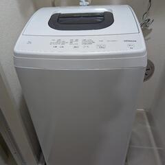 日立洗濯機　5kg　(型番 NW-50H)　使用期間3ヶ月