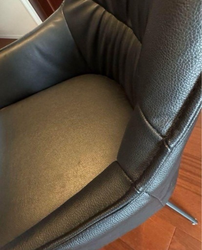 2脚セット　回転ダイニングチェア
