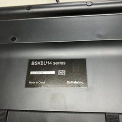 ☆値下げ☆A2503-879 BUFFALO キーボード BSKBU14 年式表記無し 動作確認済み 中古美品の画像