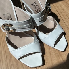 新品未使用 サンダル レディース  ミュール  23.5㎝　ヒール１０㎝ ハイヒールの画像