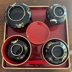 お食い初め食器(黒)
