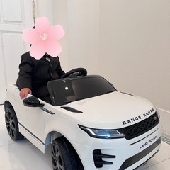 ラジコンカー　RANGE ROVER EVOQUE ホワイトの画像