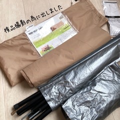 未使用　IGNIO 軽量 ミニヘキサタープ　LEDランタンの画像