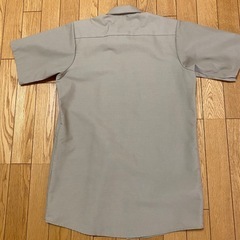 古着　RED KAP 半袖ワークシャツ　カーキ　の画像