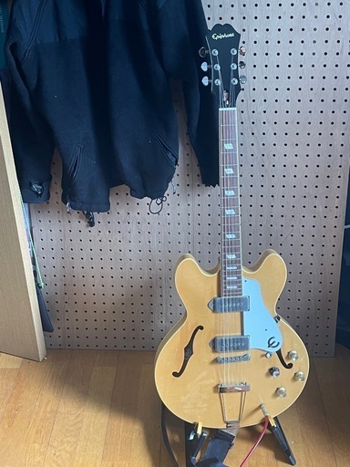 ハードケース付！Epiphone Japan エピフォン ELITIST 1965 CASINO NA Made in Japan