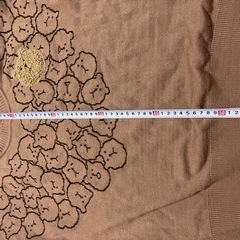 スモーキーピンクの薄手ニット  絶対かわいいの画像