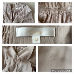 リエンダ ピンクベージュ セットアップ M ジャケット ショーパン レディース の画像