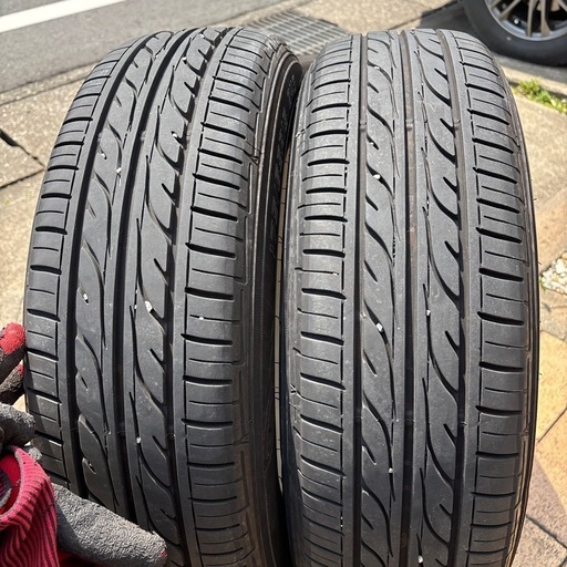 溝多！175/65R15  アルミセット　2021年製造タイヤ　アクア　コンパクトカー
