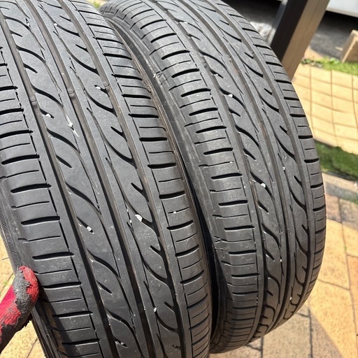 溝多！175/65R15  アルミセット　2021年製造タイヤ　アクア　コンパクトカー