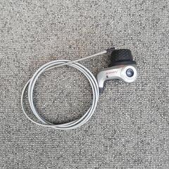 自転車用交換部品　内装３段用シフターとケーブル