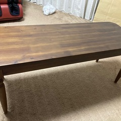 ＊値下げ12,000→11,000円＊　机脚外してるので運びやすいです。ダイニングテーブル　の画像