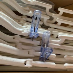 ハンガー、布団洗濯バサミセットの画像