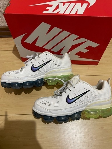 Nike Air VaporMax ホワイト/グリーン/ブルー