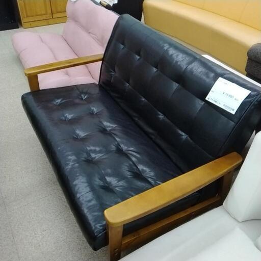 ★ジモティ割あり★  二人掛けソファー レッド H73×D72×W130 クリーニング済み TC487 ☆ジモティ割あり☆ 二人掛けソファー レッド H73×D72×W130