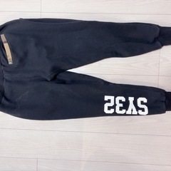 SY32 メンズ　スウェット　黒パンツの画像