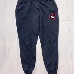 SY32 メンズ　スウェット　黒パンツ