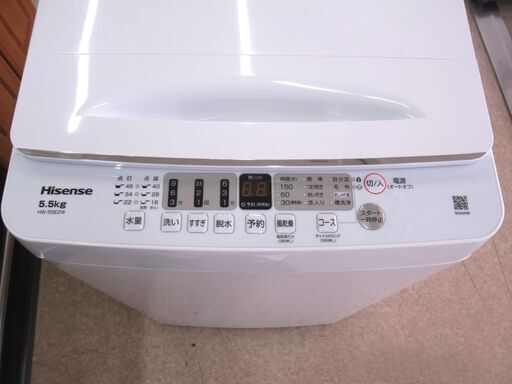 ジモティ来店特価!!! 洗濯機 ハイセンス HW-T60H 2023 J-0735