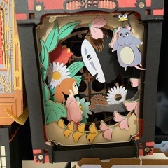 スタジオジブリ 千と千尋の神隠し ペーパーシアターセット の画像