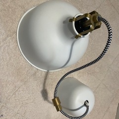 お値下げ🌸ラーナルプ ペンダントランプ, オフホワイト, 23 cmの画像