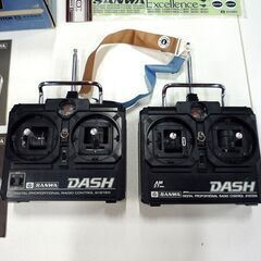 ジャンク品 通電確認のみ サンワ プロポ 送信機 2個セット NEWDASH DASH 現状品 中古 SANWA 札幌市東区 新道東店の画像