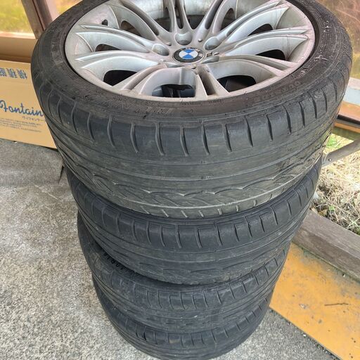 ノーマルタイヤ　245/140R18 BMW純正ホイール付き　4本