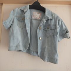 ショート丈　パフスリーブ　Presuque Tout　Gジャン　...