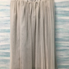 【アース】　スカート　ひざ丈　フリー　グレー　春の画像