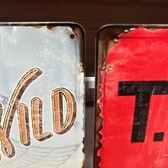 【本日のみ値下】2枚セット ブリキプレートマン島他の画像