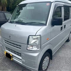 H21 エブリィバン　ハイルーフ　綺麗め　車検あり　エアコンOK