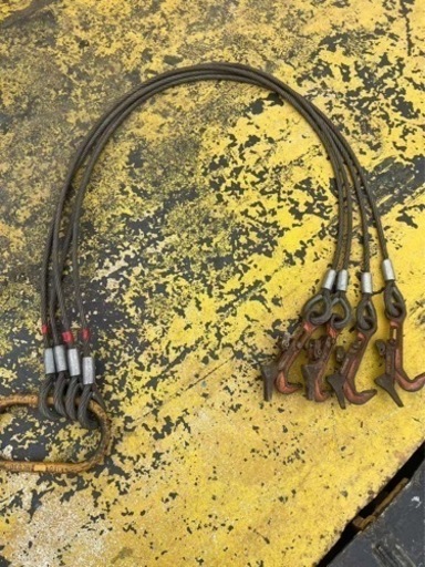 ワイヤロープ　2.5m 中古
