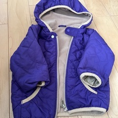 90サイズ　ユニクロ裏起毛上着の画像