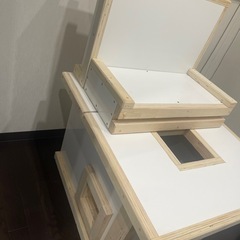 【引き取り限定】よもぎ蒸し専用椅子　ハンドメイドの画像