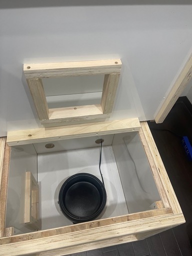 【引き取り限定】よもぎ蒸し専用椅子　ハンドメイド