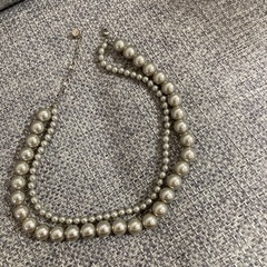二重パールネックレスの画像