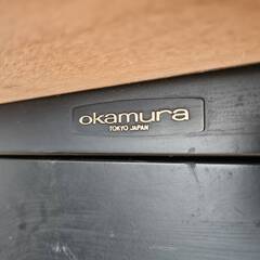 オフィスデスク、オカムラ　ファイルキャビネットの画像