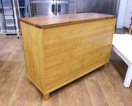 サイドボード キッチンボード 幅120cm 収納棚 キッチン収納 食器棚