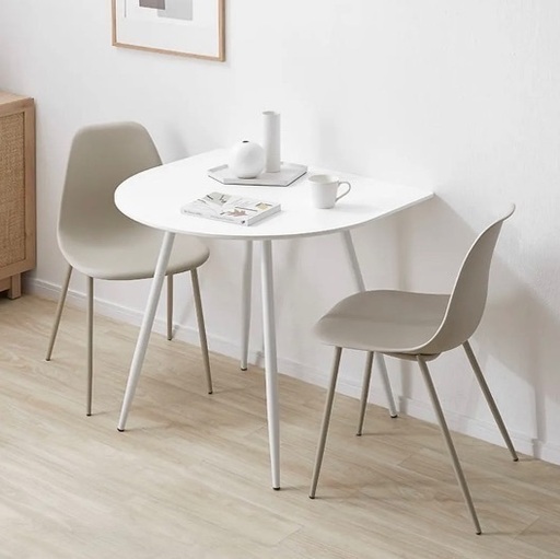 LOWYA 丸テーブル　椅子セット LOWYA 丸テーブル 椅子セット