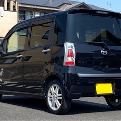 ★ご購入ありがとうございました★即納車可能😻背の高い軽自動車！ダイハツ タントエグゼカスタム🚗✨カッコいい見た目💕ターボ車‼️TV視聴可能ナビ、スマートキー、純正アルミホイールなどなどオプション多数☺️✨現車確認、試乗も大歓迎🌸😄の画像