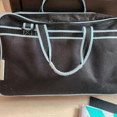 習字セット バッグ 半紙は新品未開封の画像