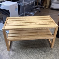 万代店　木製　作業台　テーブル　ベンチ